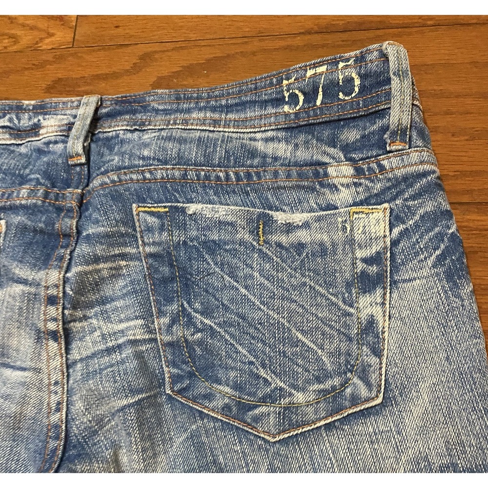 575 Denim Jeans Los Angeles Womens 31 (34x35) 575 LA Frank Mechaly - Picture 3 of 11